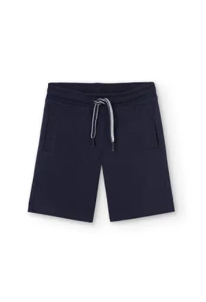 Knit bermuda shorts flame for boy -BCI - 590161
