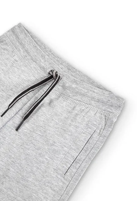 Knit bermuda shorts flame for boy -BCI - 590161