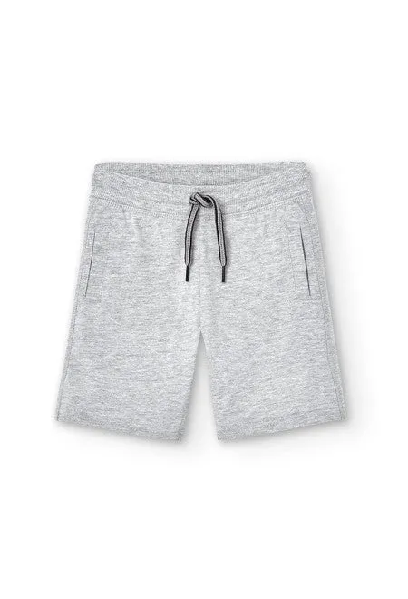 Knit bermuda shorts flame for boy -BCI - 590161