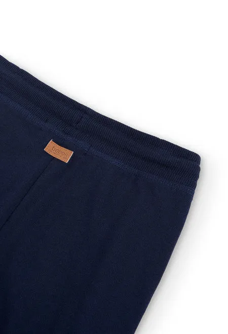 Knit bermuda shorts flame for boy -BCI - 590161