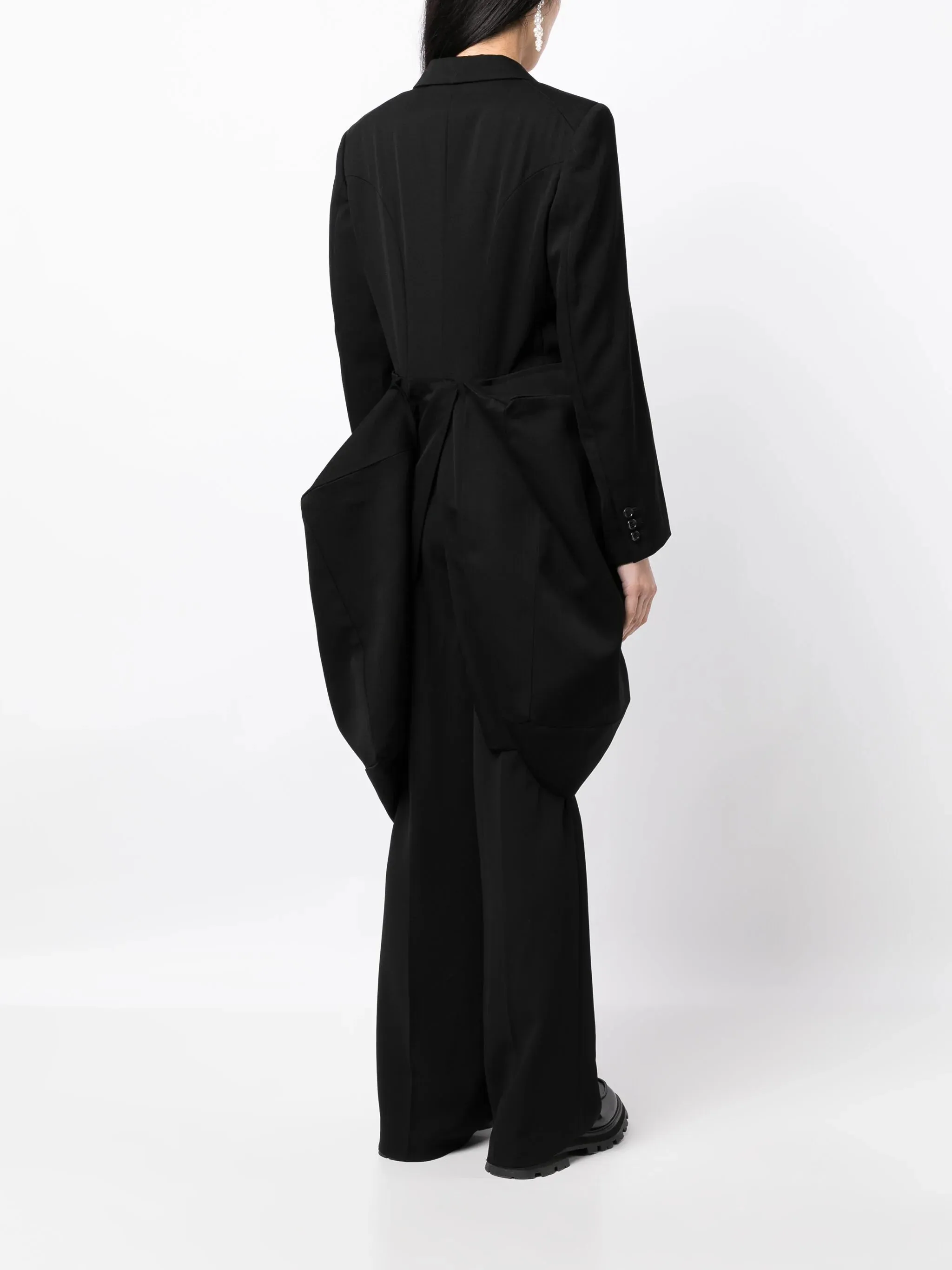Long Crumple Jacket