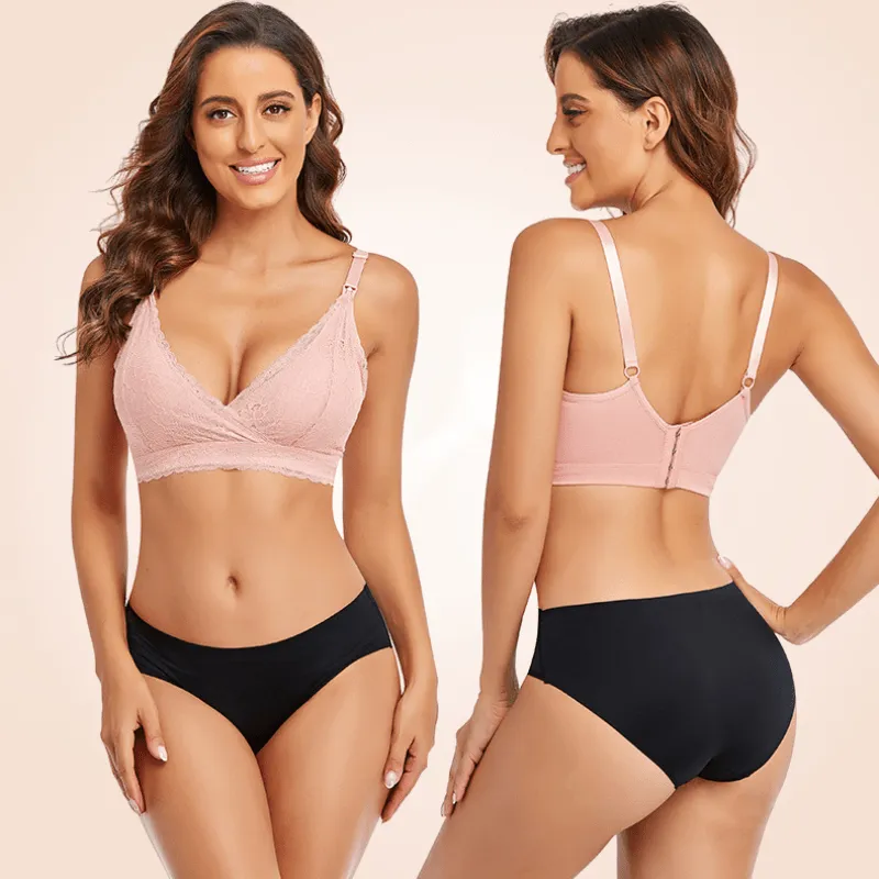 Maternity Pregnancy Summer Lace Nursing Bra