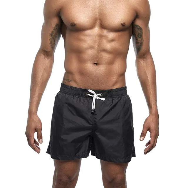 Men swimwear beach Shorts Quick Dry Surf Pocket Swimming