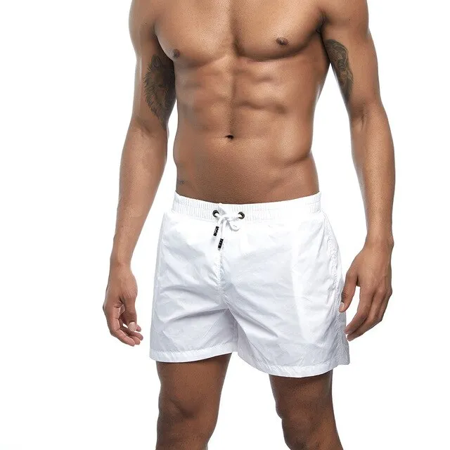 Men swimwear beach Shorts Quick Dry Surf Pocket Swimming