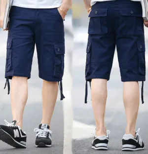Men’s Summer Multi-Pocket Workwear Shorts – Durable & Practical