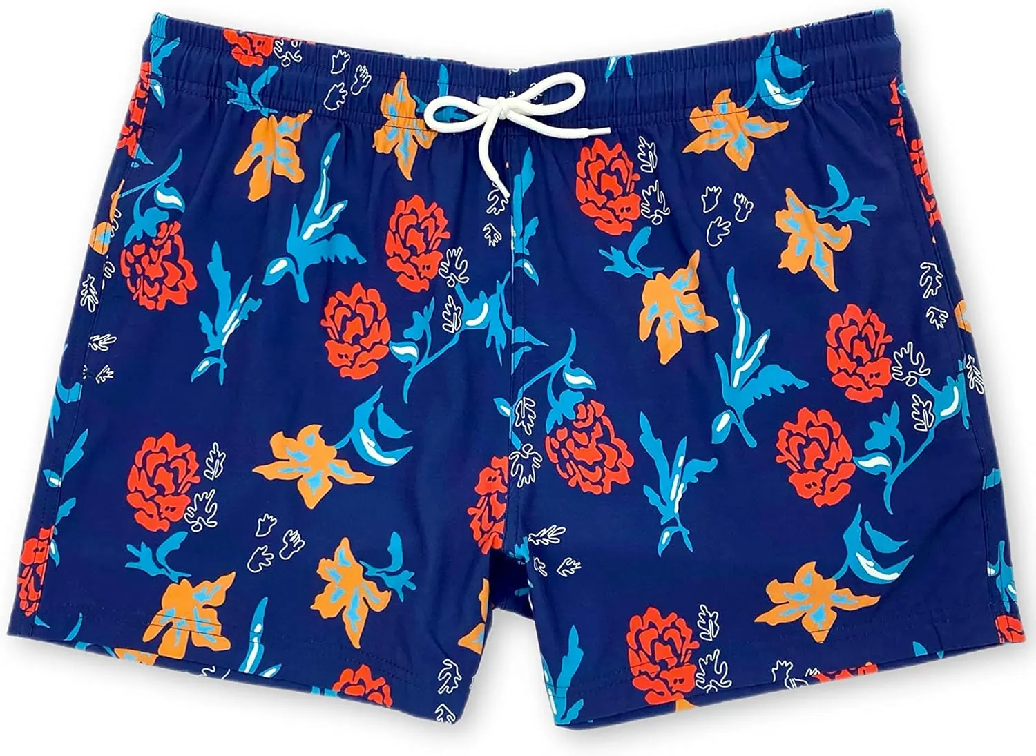 Mens Swim Trunks 5in Board Shorts Quick Dry Swim Shorts with Mesh Lining and Pockets