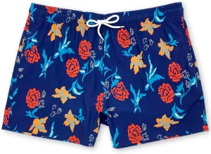 Mens Swim Trunks 5in Board Shorts Quick Dry Swim Shorts with Mesh Lining and Pockets
