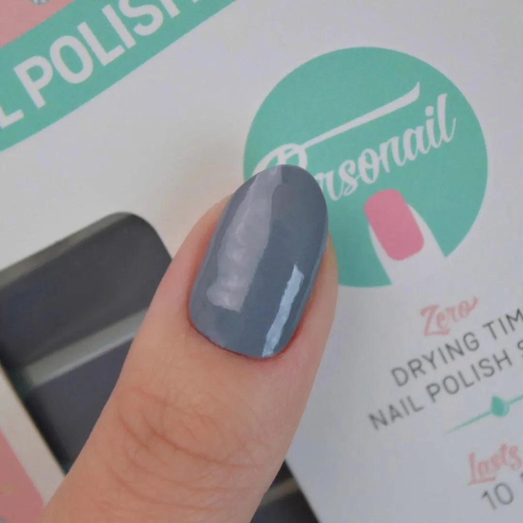 Mist | Neutral Blue Nail Polish Wraps