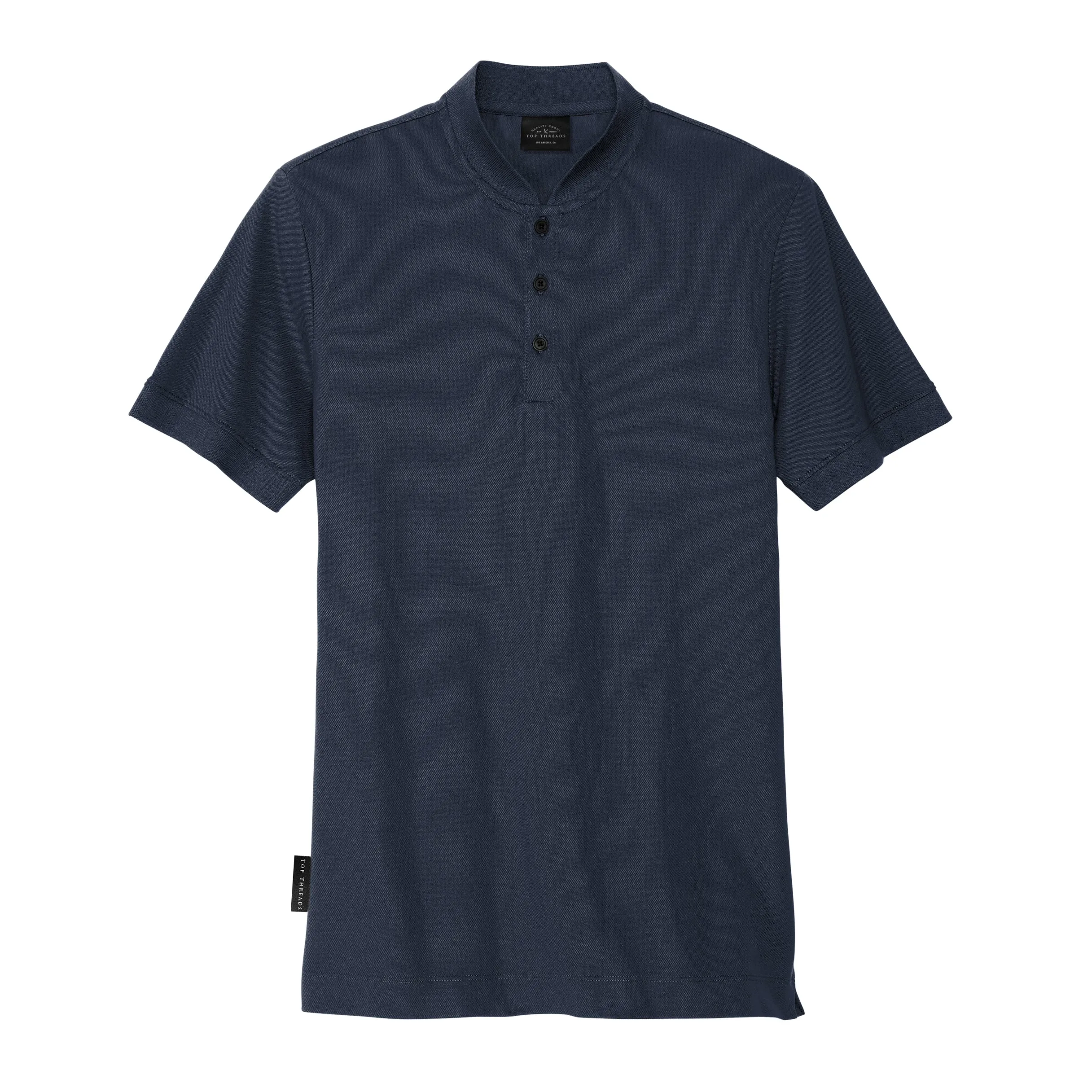 Modern Henley - Midnight Navy