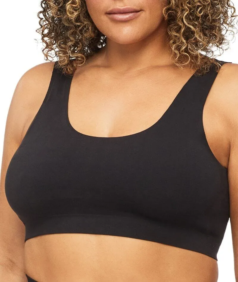 Nancy Ganz Bamboo Essentials Lined Bralette - Black