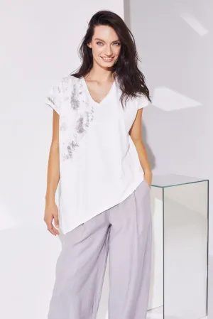 NAYA Print Shoulder Knit