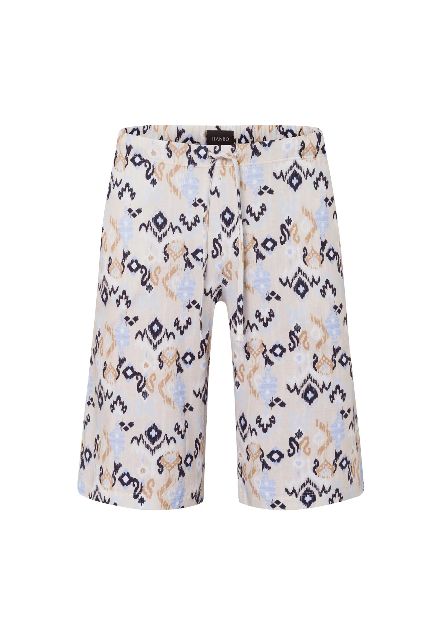 Night And Day Drawstring Cotton Shorts | Gradient Print 75513-1253