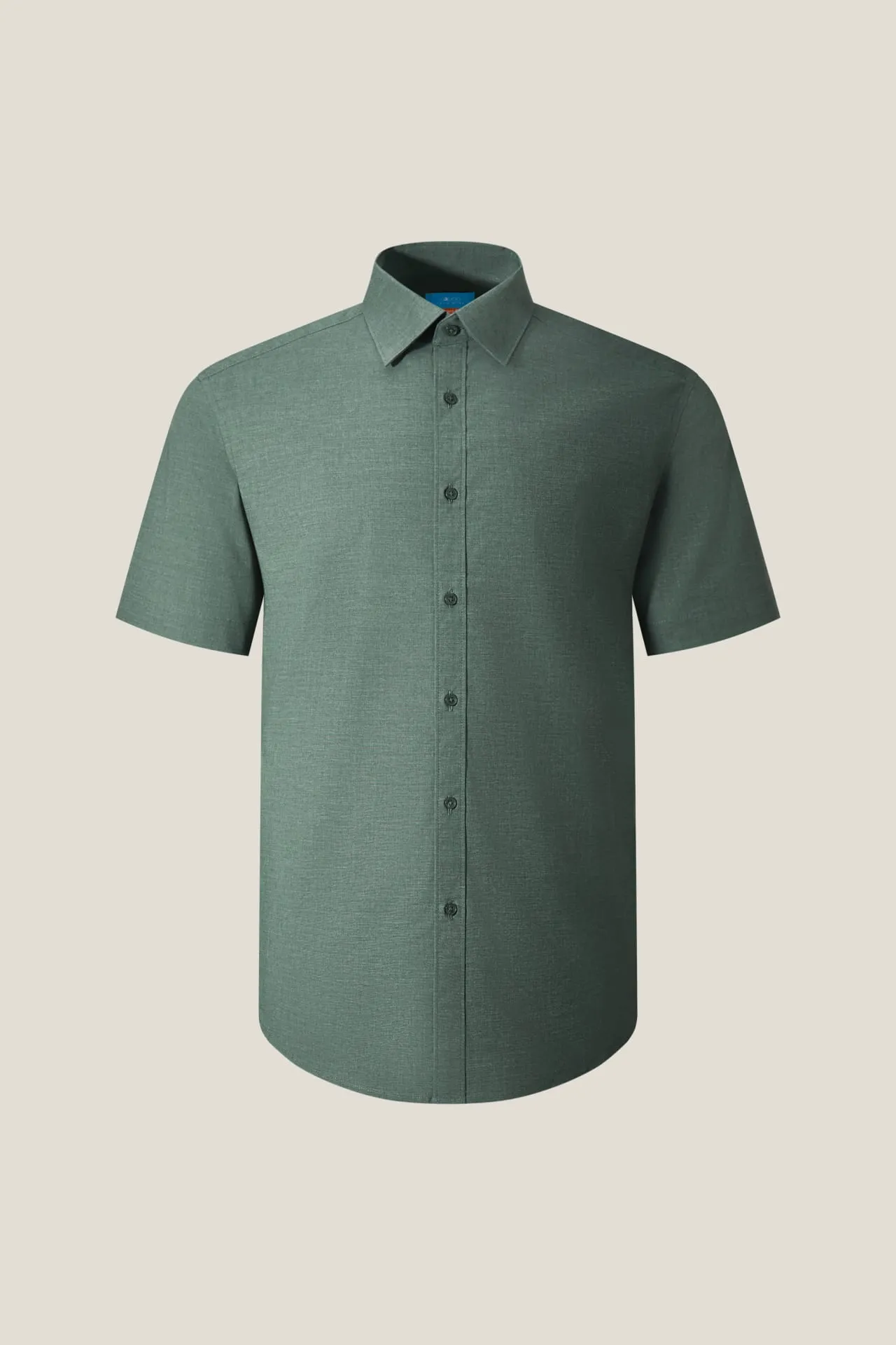 Non-Iron Easy Care Smart Fit Poplin Short Sleeve Shirt