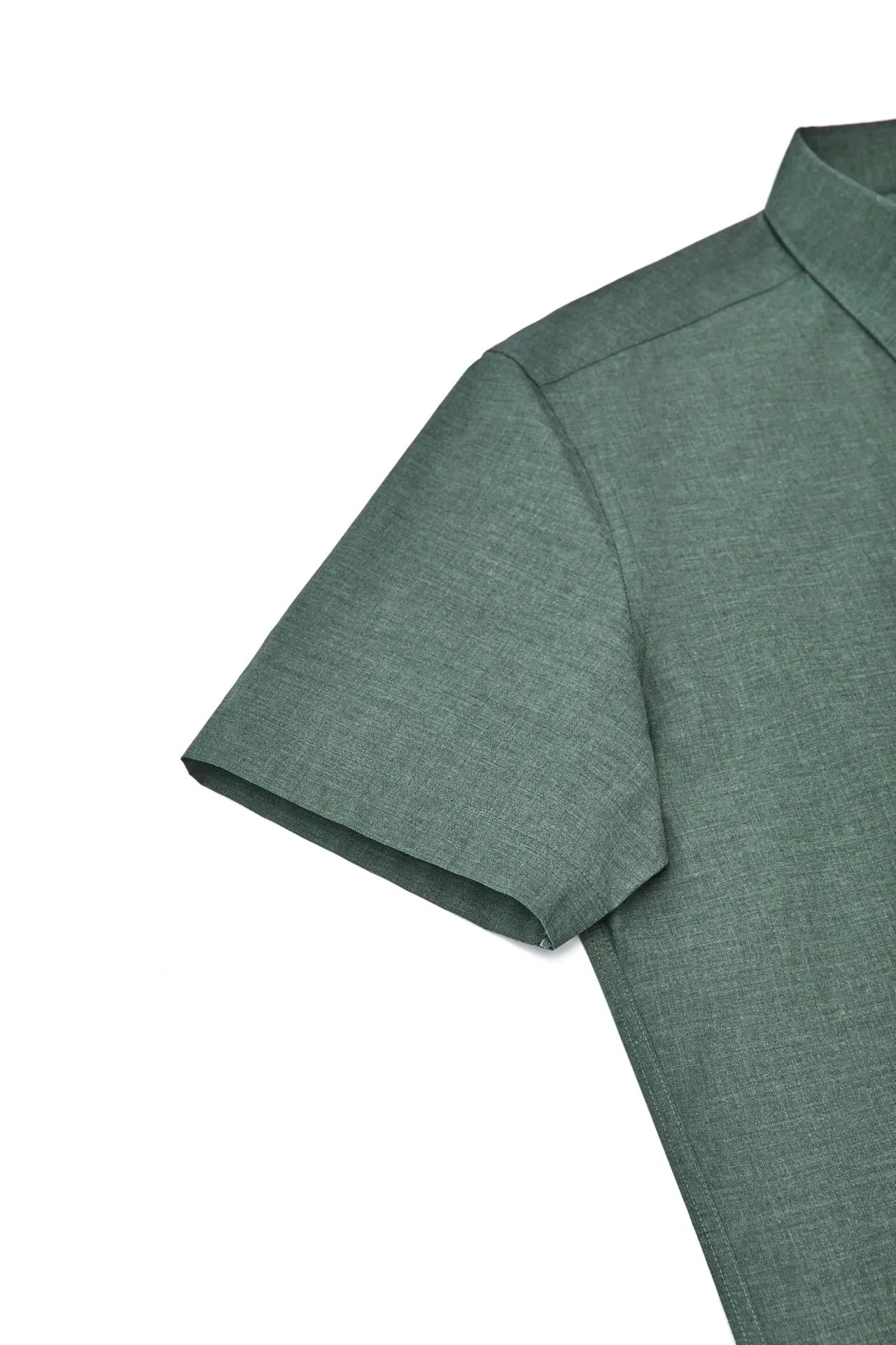 Non-Iron Easy Care Smart Fit Poplin Short Sleeve Shirt