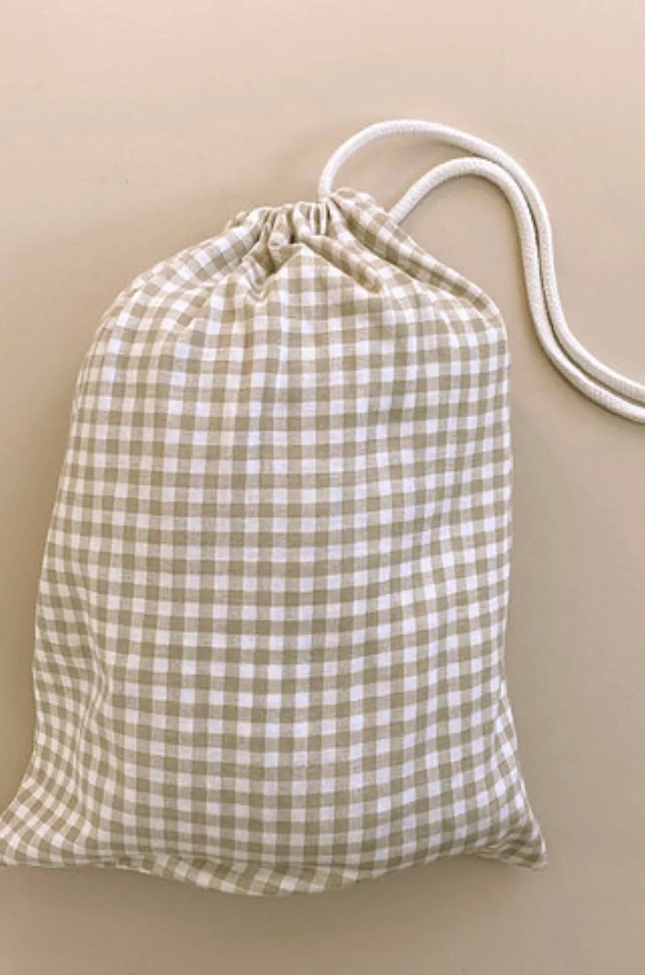 Organic Nursery Linen - Gingham