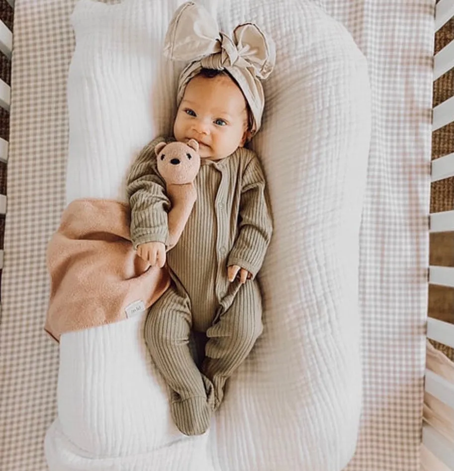 Organic Nursery Linen - Gingham