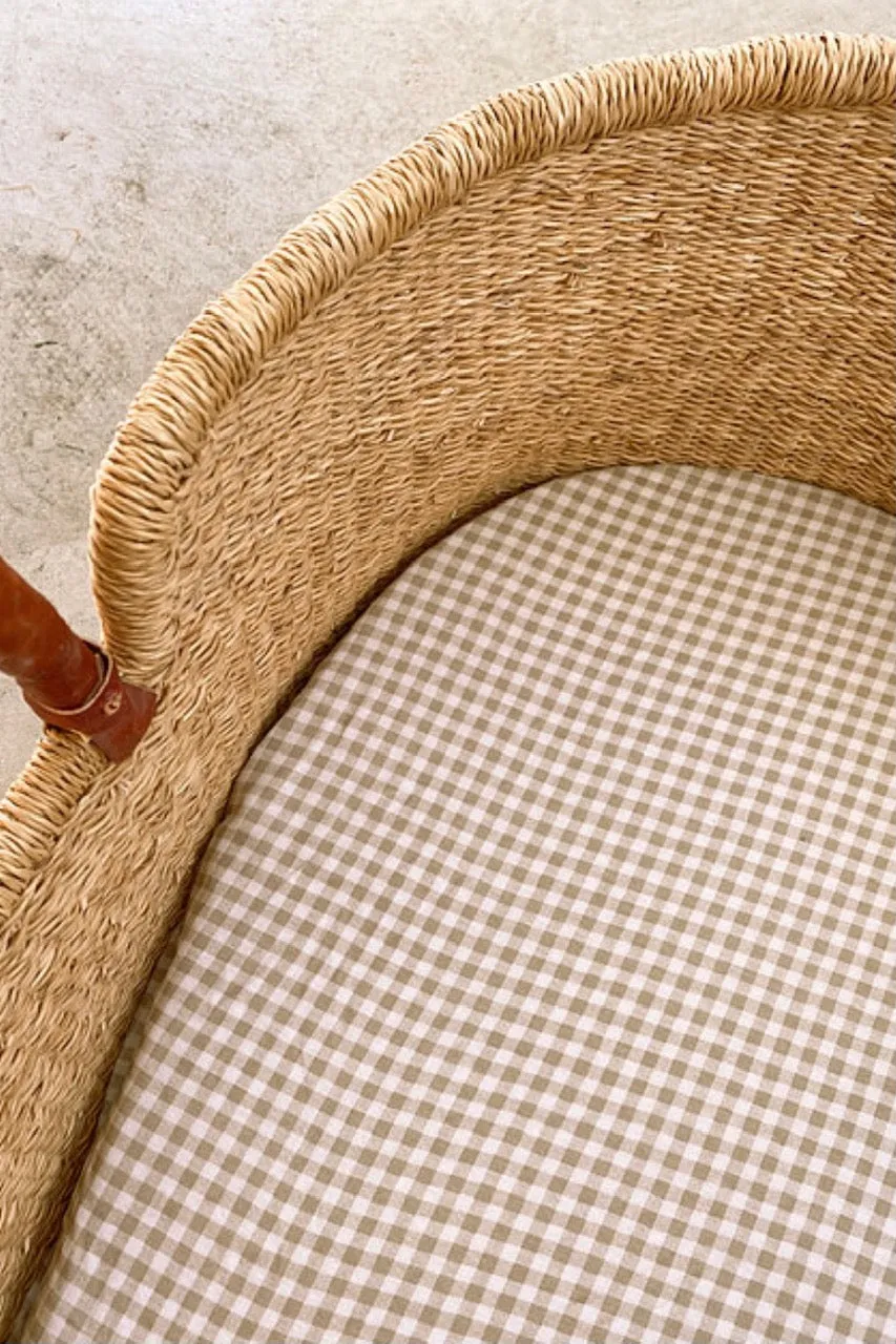 Organic Nursery Linen - Gingham