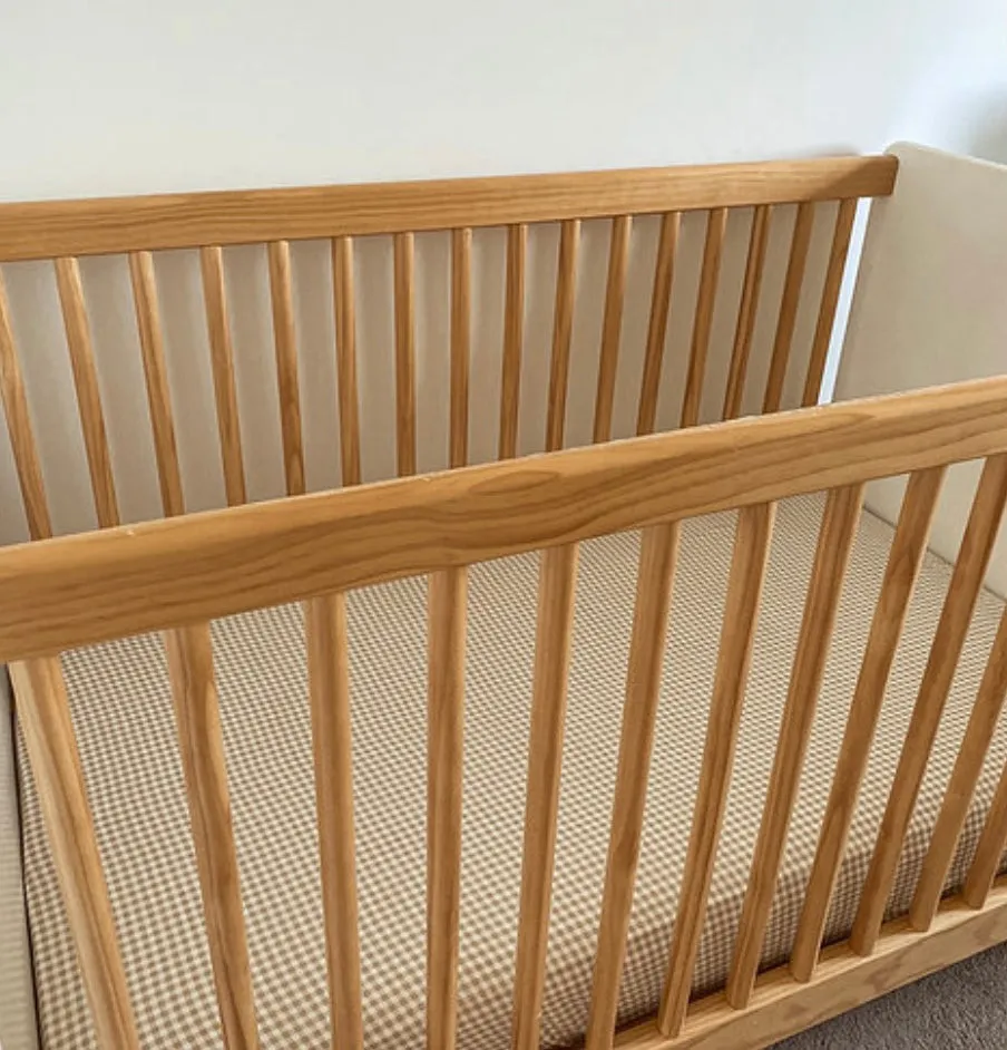 Organic Nursery Linen - Gingham