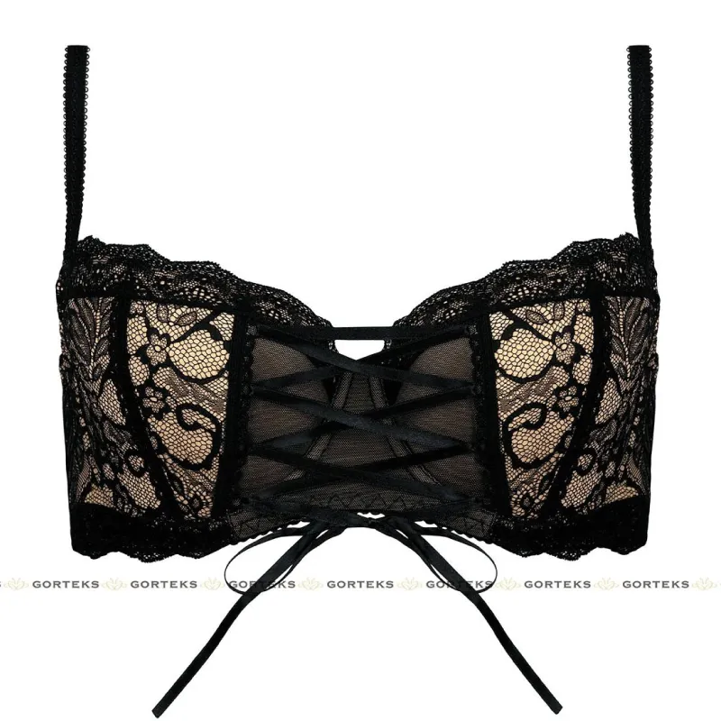 Padded Balconette Bra Gorteks Dita