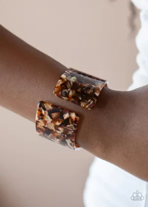 Paparazzi Bracelet ~ Haute Hustle - Brown