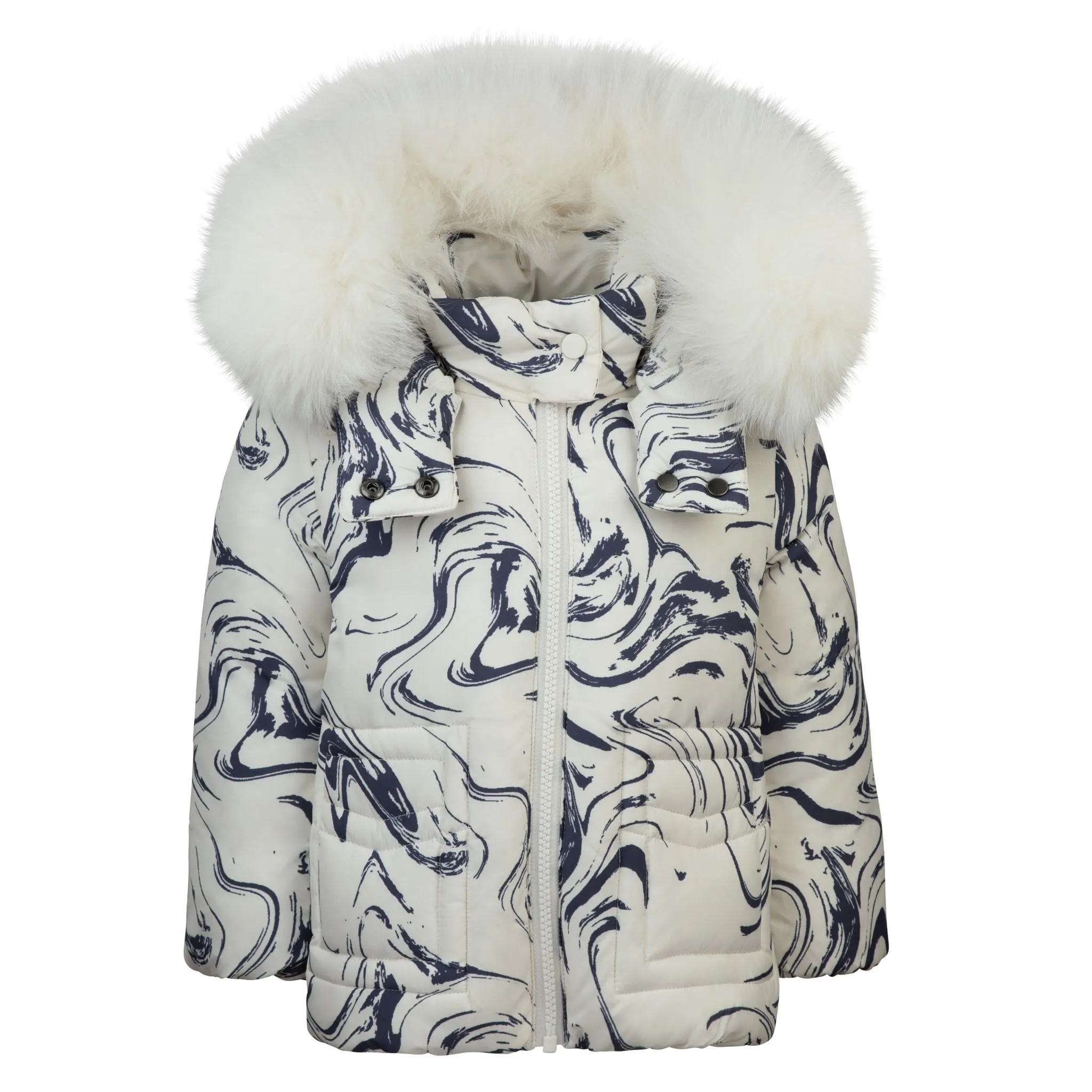 Pramie Little Boys Marble Jacket