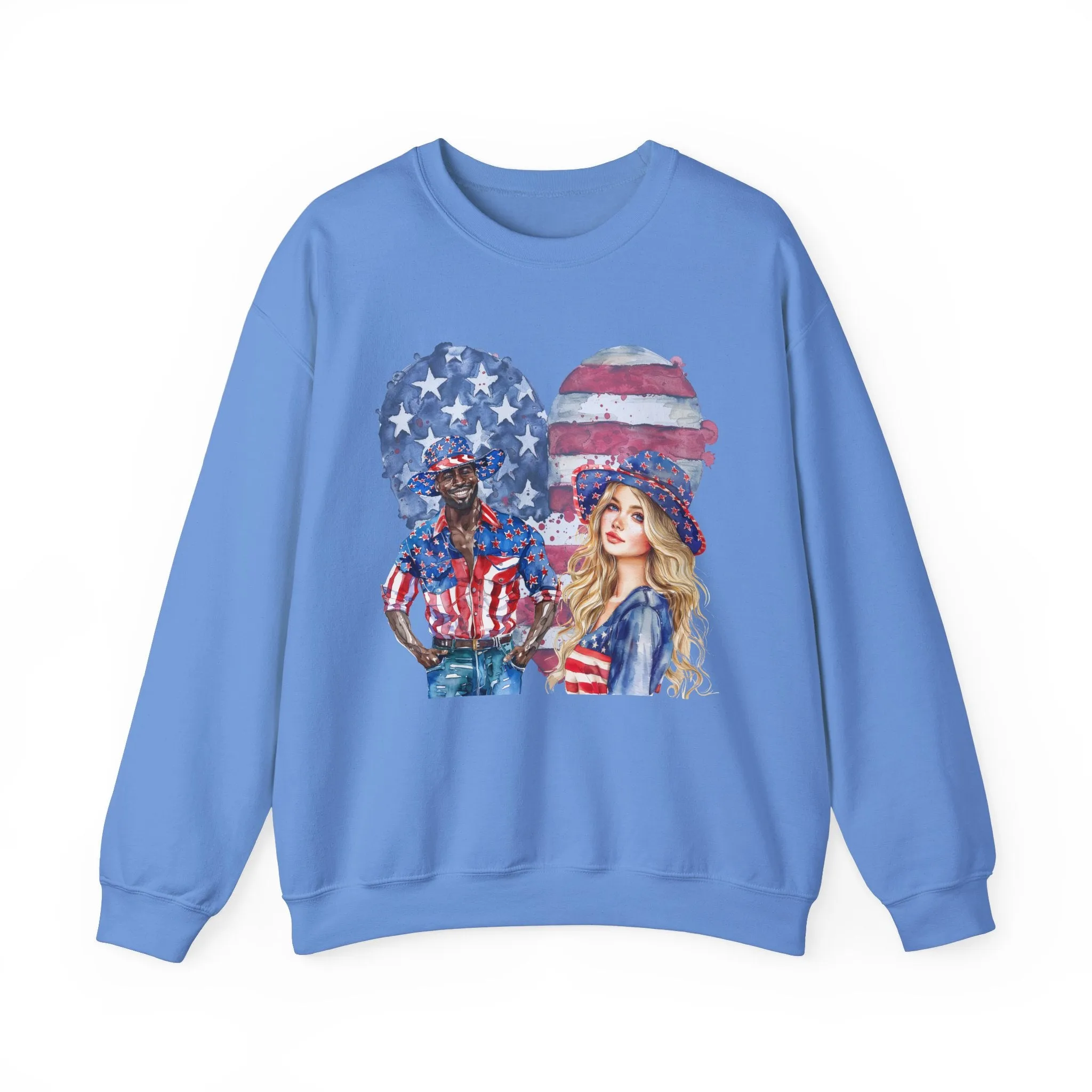 Red, White & Love Sweatshirt | Unisex