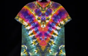 Reg. cotton T shirt XXL  # 2904 Chevron design $85