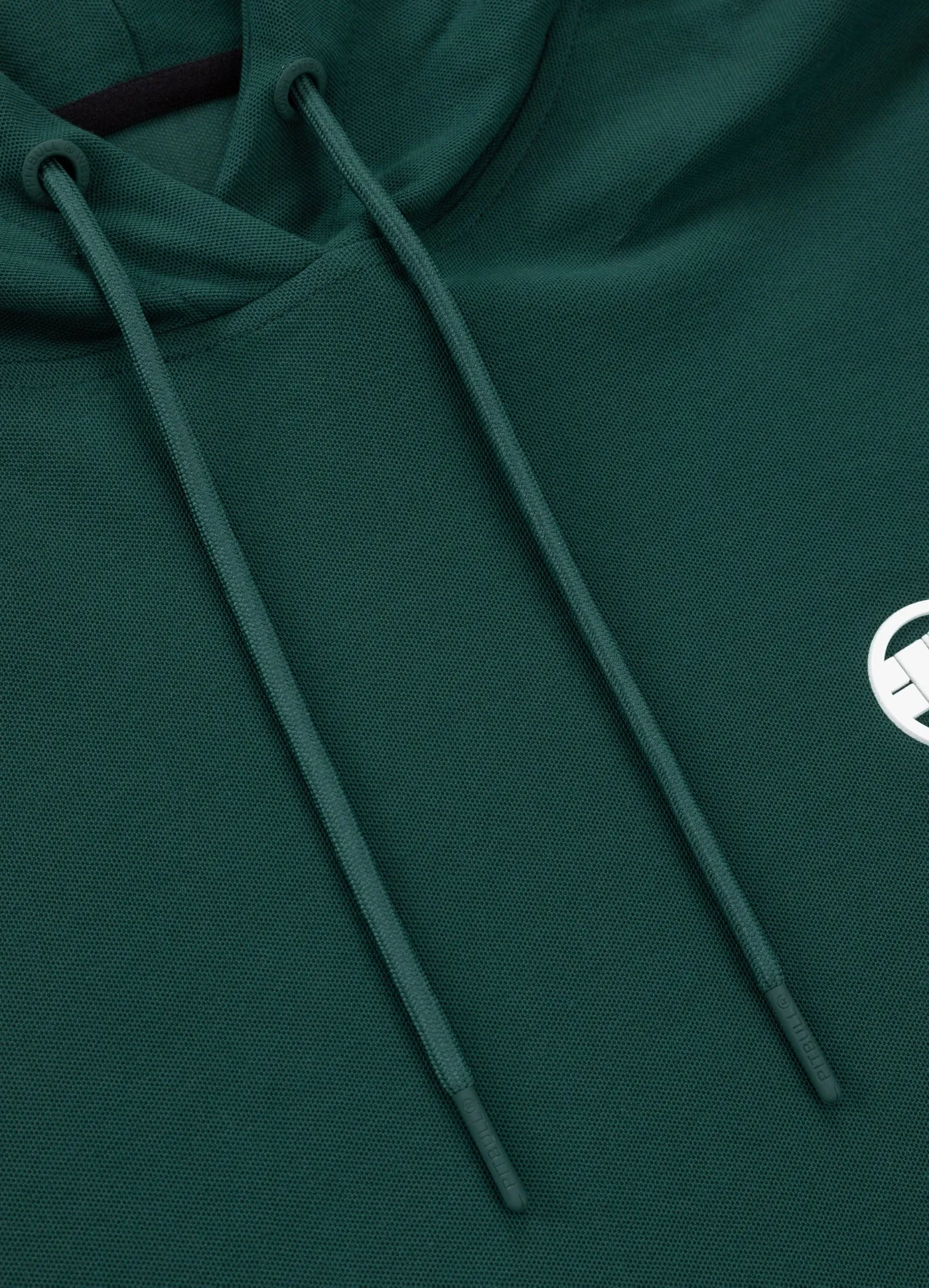 Rockey Pique Hoodie - Pine Green
