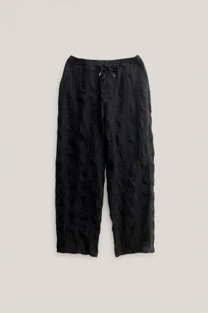 Samurai Trousers Faded Black Seercheck
