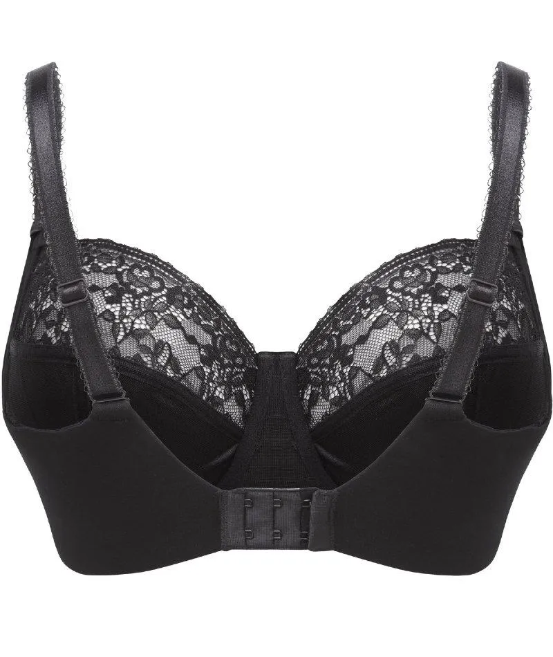 Sculptresse Chi Chi Underwired Balconnet Bra - Black