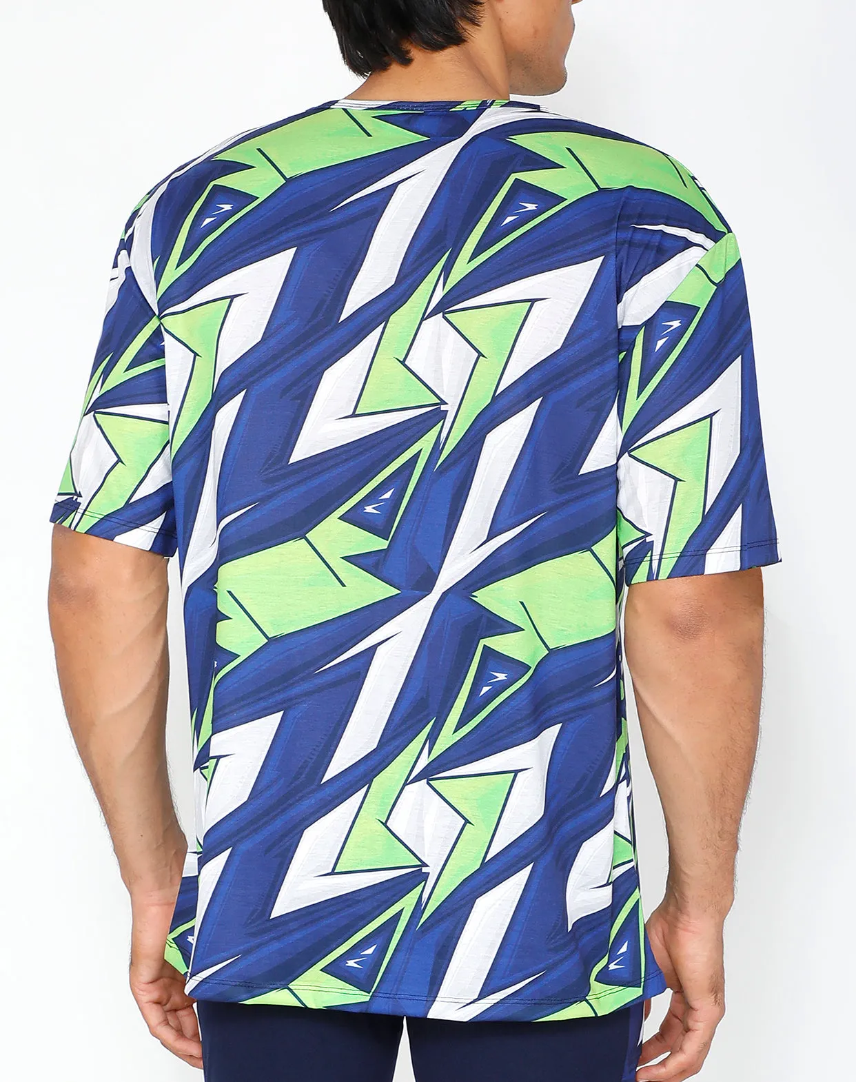 Sharp Blue OverSize T-Shirt