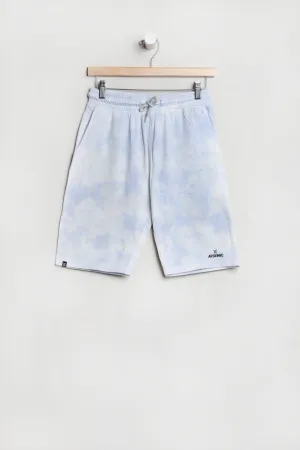 Short En Molleton Tie-Dye Arsenic Junior