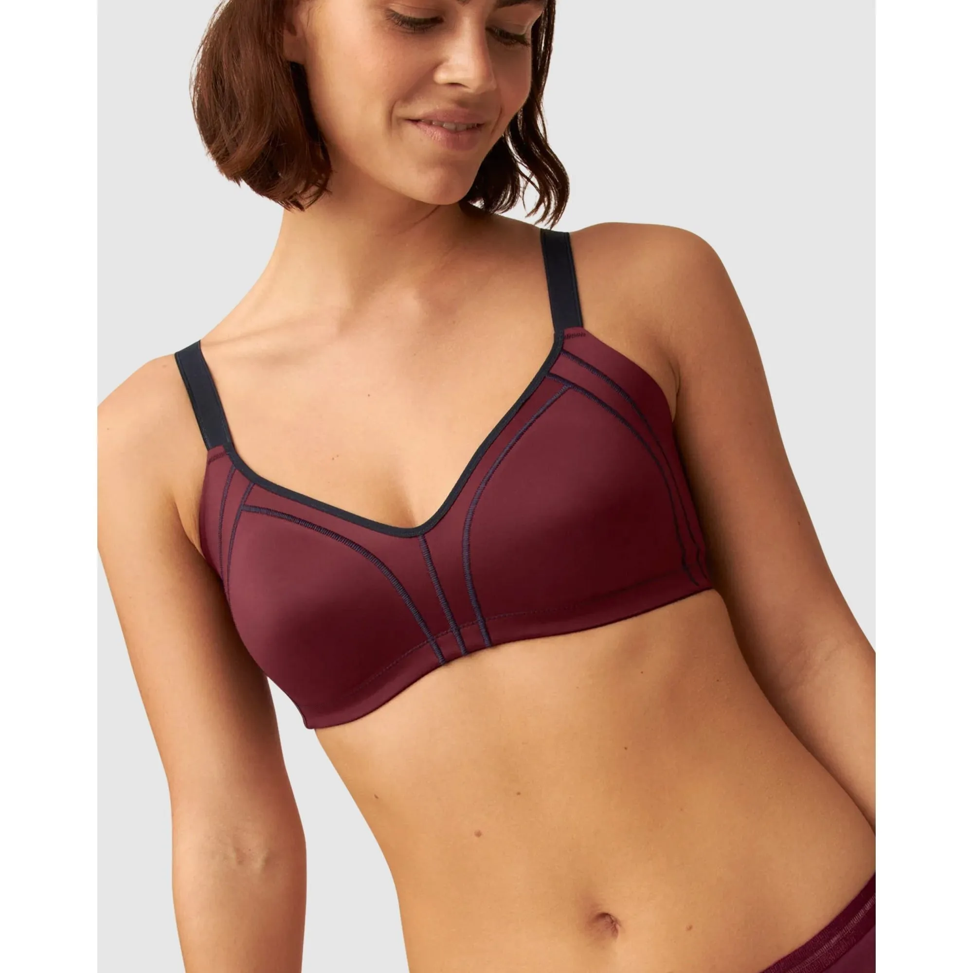 Side Smoothing Wirefree Minimiser Bra