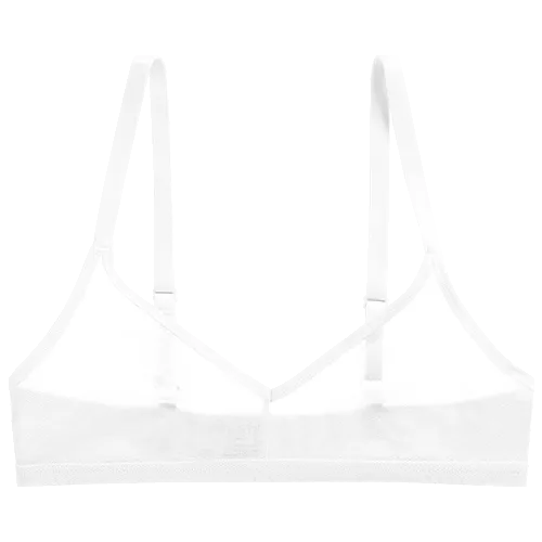 Sieve Non-Wire Bra in White