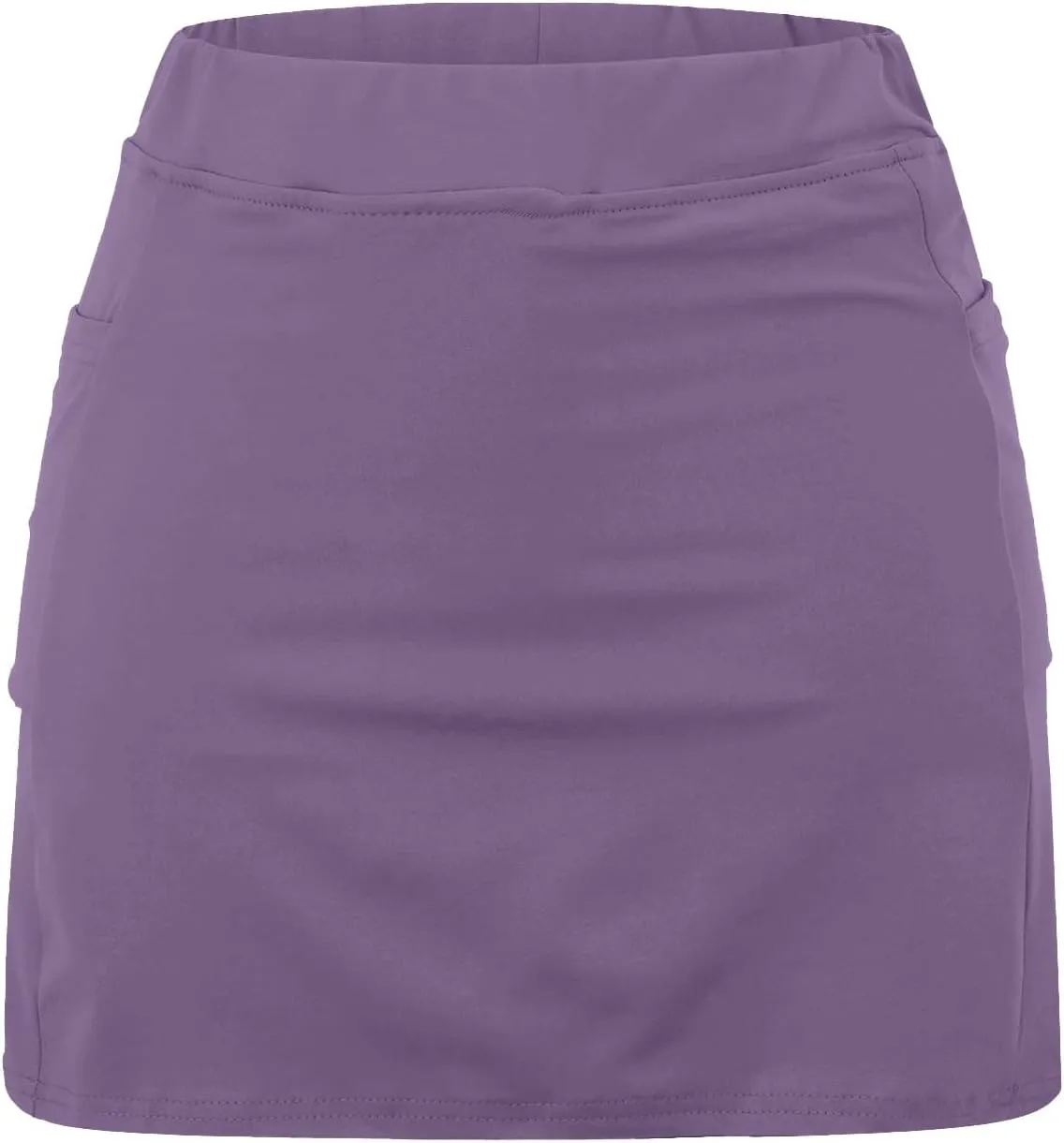 Skorts for Women Dressy Casual Athletic Tennis Mini Short Skirts with Pockets High Waist Tummy Control Yoga Shorts
