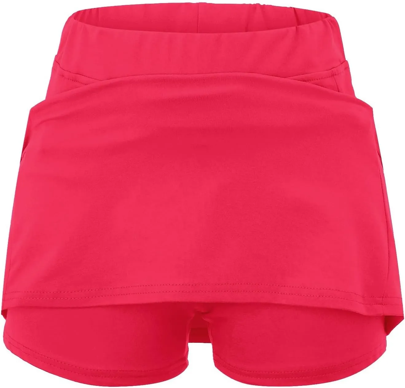 Skorts for Women Dressy Casual Athletic Tennis Mini Short Skirts with Pockets High Waist Tummy Control Yoga Shorts