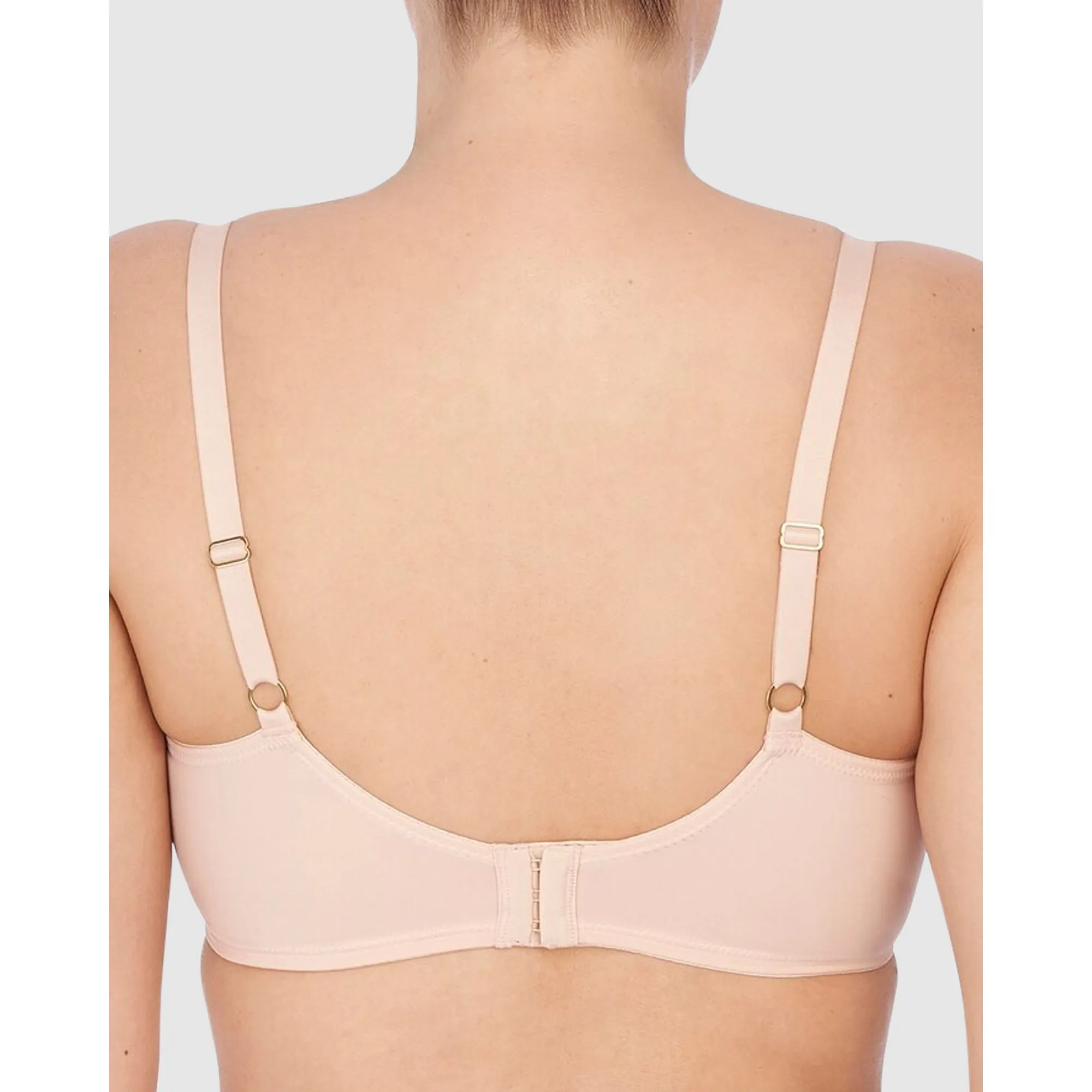 Statement Supportive Full Figure Wired Lace Bra Cameo Rose/Cashmere