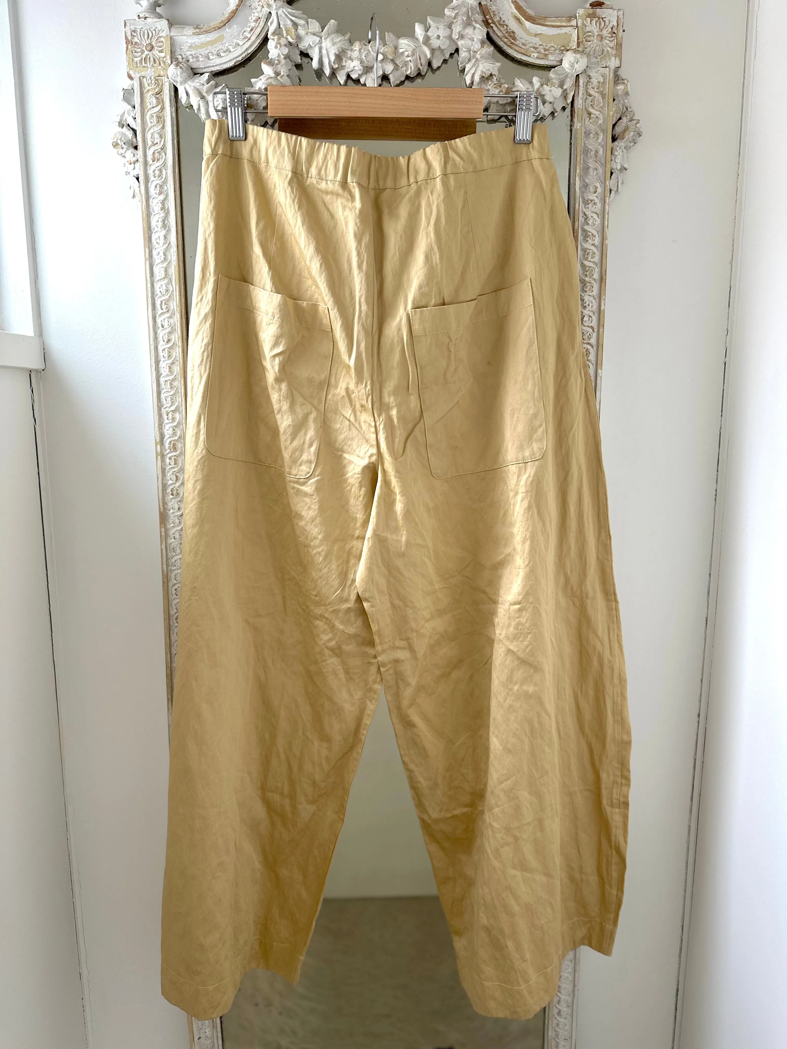 Sula Tailored Line Pants - Biscotti