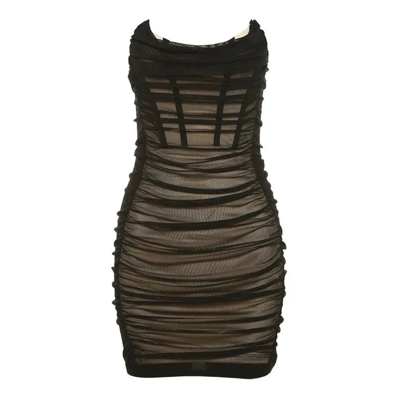 Sylcue Tube Top Dress: Chic Fashion for Women's Style