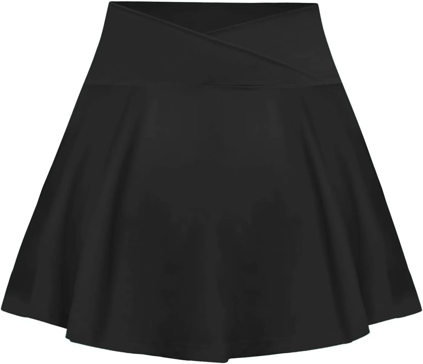 Tennis Skirt with Pockets Golf Skorts for Woman Athletic Fall Skirts with Shorts Cross Waist Running Pickleball