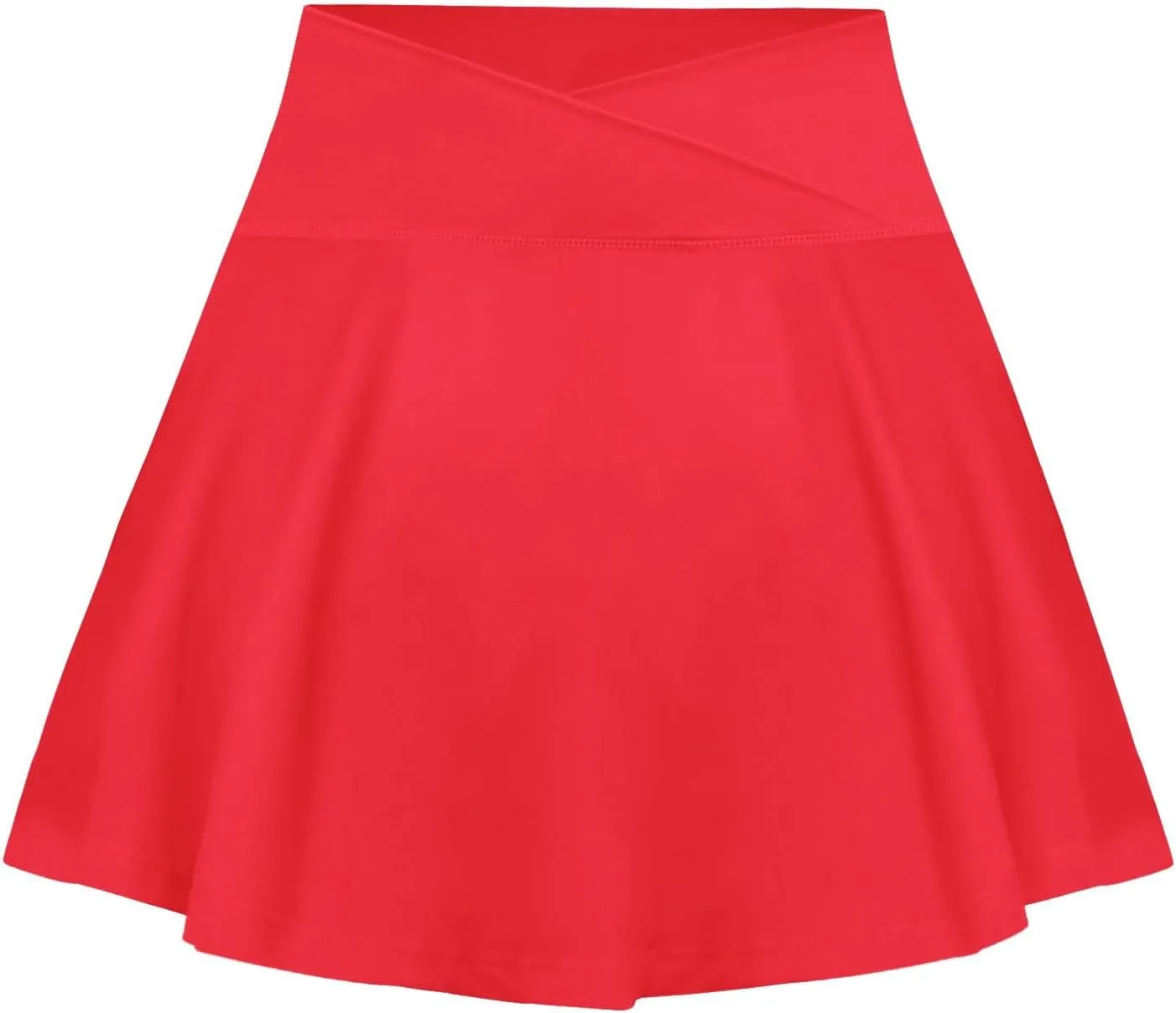 Tennis Skirt with Pockets Golf Skorts for Woman Athletic Fall Skirts with Shorts Cross Waist Running Pickleball