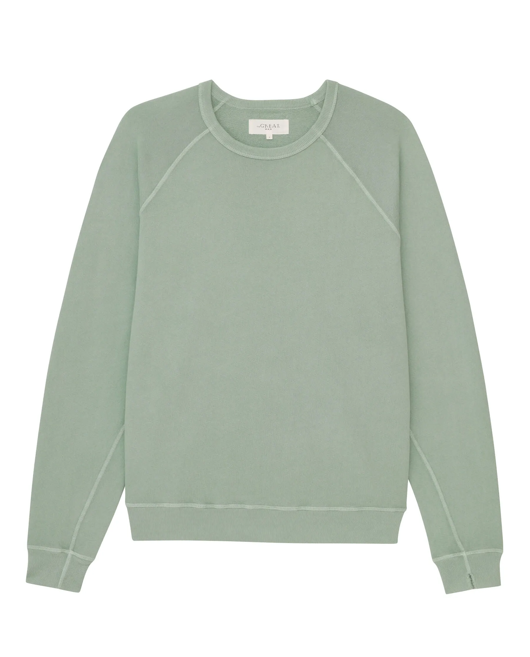 The Men's College Sweatshirt. -- Pistachio