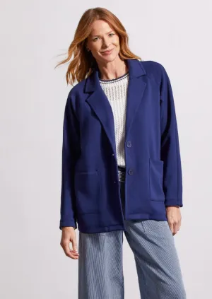 Tribal Lined Scuba Knit Coat-50% OFF