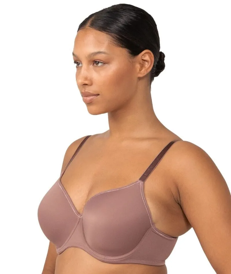 Triumph Gorgeous Luxury T-Shirt Bra - Rose Brown