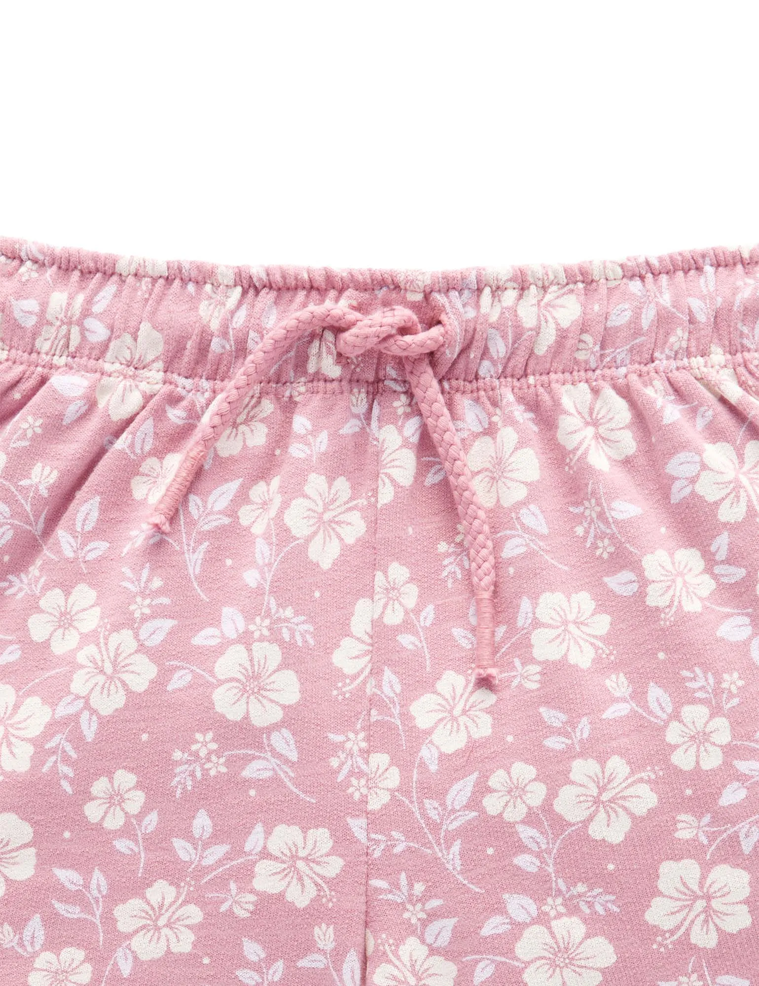 Tropical Gathered Shorts