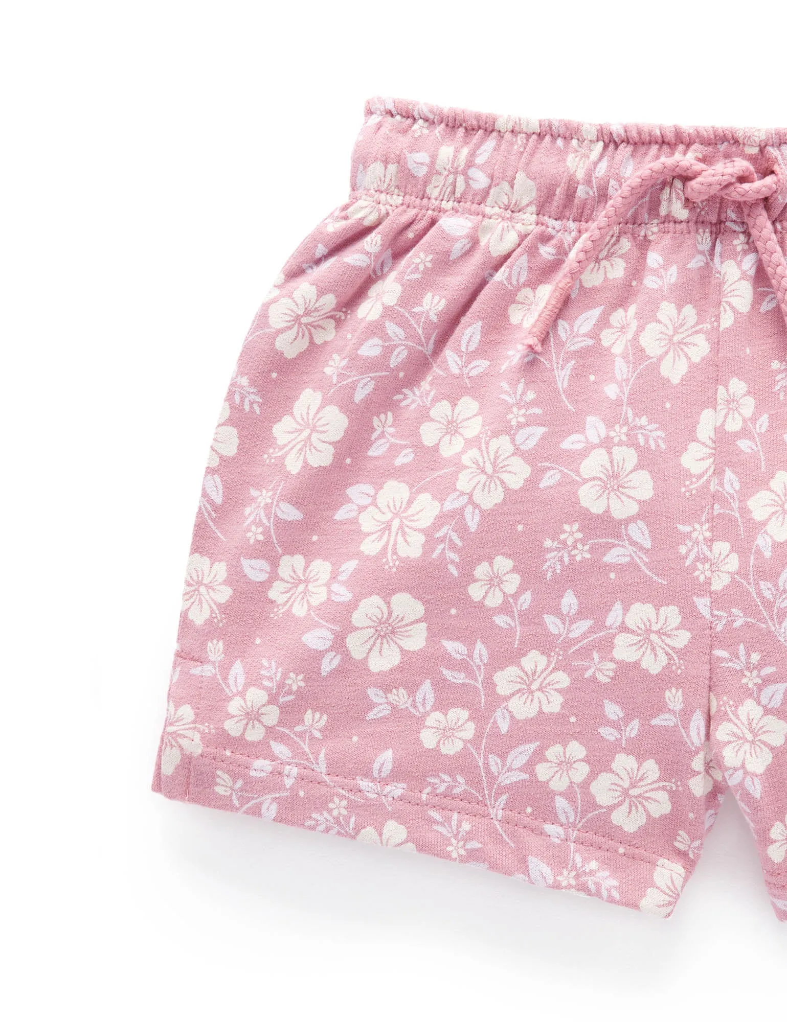 Tropical Gathered Shorts