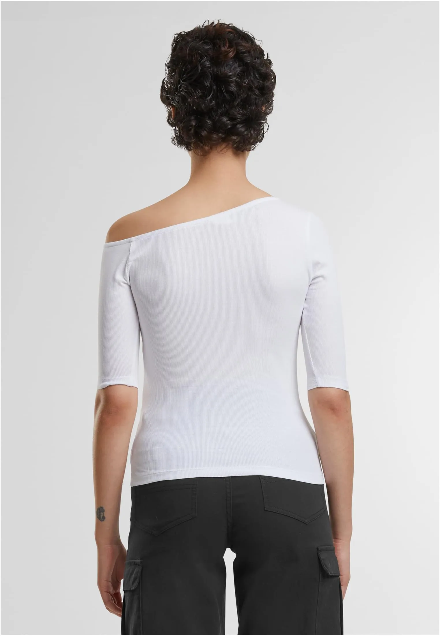 UC Organic Asymmetric Rib Tee 2-Pack