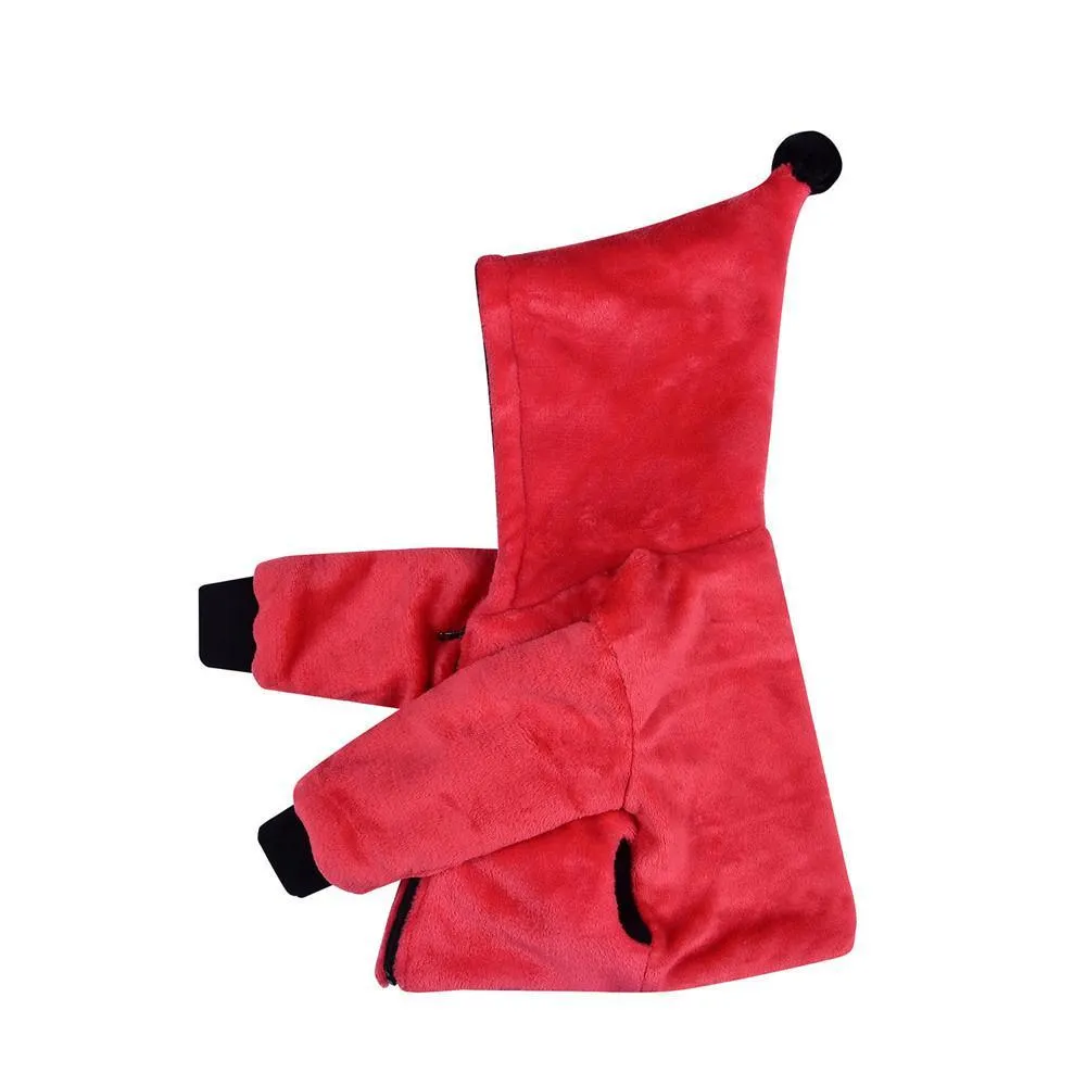 Unisex Color Block Zipper Hooded Jacket