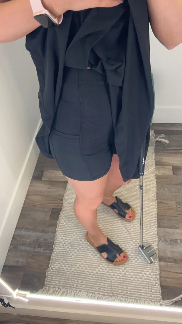 V-Neck Golf Dress and Short Set
