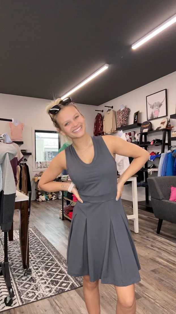 V-Neck Golf Dress and Short Set